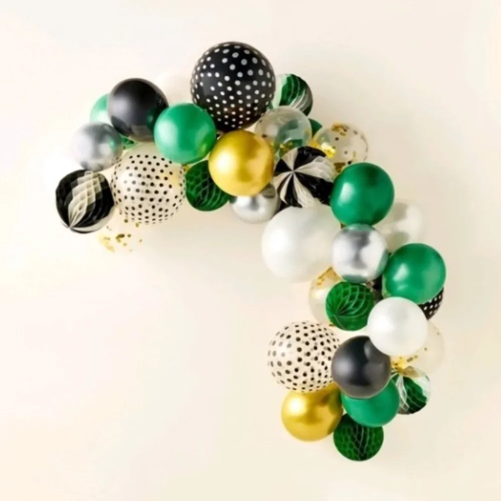 NWT 42ct Balloon Kit Black/Cream/Green - kate spade new york x Target